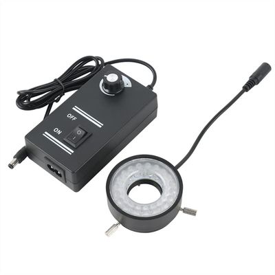 JOEBO Microscope Kit 40 LED Ring Light Adjustable 28mm Thread Mount Microscopio Lamp for Microscope Camera Illumination Microscope Lens Adapters