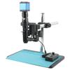 Microscope Kit 8.3MP 48MP 1080P HDMI USB VGA Lab Digital Industrial Video Microscope Camera + Coaxial Optical Lens 180X 300X C Mount Zoom Lens Microscope Lens Adapters ( Color : 14MP HDMI VGA-01 , Siz view 1
