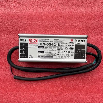 Mean Well HLG-60H-24B 60W Constant Voltage + Constant Current LED Driver HLG-60H 24V 2.5A
