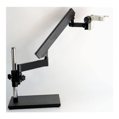 Joebo Microscope Kit Articulating Arm with Base Plate for Stereo Microscopes + 76mm Arm Focuse Microscope Lens Adapters (Size : FLC A3)