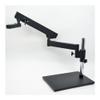 Joebo Microscope Kit Articulating Arm with Base Plate for Stereo Microscopes + 76mm Arm Focuse Microscope Lens Adapters (Size : FLC A3) view 2