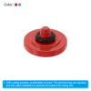 PATIKIL Camera Shutter Button, 2 Pack Soft Shutter Release Button Pure Copper Camera Button Concave Suitable for Nikon for Fujifilm for Leica DSLR/SLR Camera, Red Blue view 4