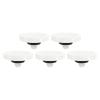 PATIKIL Camera Shutter Button, 5 Pack Soft Shutter Release Button Pure Copper Camera Button Concave Suitable for Nikon for Fujifilm for Leica DSLR/SLR Camera, White view 1