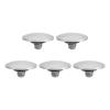 PATIKIL Camera Shutter Button, 5 Pack Soft Shutter Release Button Pure Copper Camera Button Convex Suitable for Nikon for Fujifilm for Leica DSLR/SLR Camera, Silver view 1