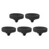 PATIKIL Camera Shutter Button, 5 Pack Soft Shutter Release Button Pure Copper Camera Button Knurled Suitable for Nikon for Fujifilm for Leica DSLR/SLR Camera, Matte Black view 1
