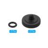 PATIKIL Camera Shutter Button, 5 Pack Soft Shutter Release Button Pure Copper Camera Button Knurled Suitable for Nikon for Fujifilm for Leica DSLR/SLR Camera, Matte Black view 3