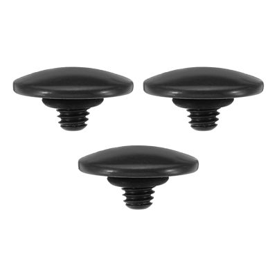 PATIKIL Camera Shutter Button, 3 Pack Soft Shutter Release Button Pure Copper Camera Button Convex Suitable for Nikon for Fujifilm for Leica DSLR/SLR Camera, Black