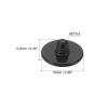 PATIKIL Camera Shutter Button, 3 Pack Soft Shutter Release Button Pure Copper Camera Button Convex Suitable for Nikon for Fujifilm for Leica DSLR/SLR Camera, Black view 2