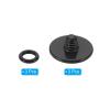 PATIKIL Camera Shutter Button, 3 Pack Soft Shutter Release Button Pure Copper Camera Button Convex Suitable for Nikon for Fujifilm for Leica DSLR/SLR Camera, Black view 3