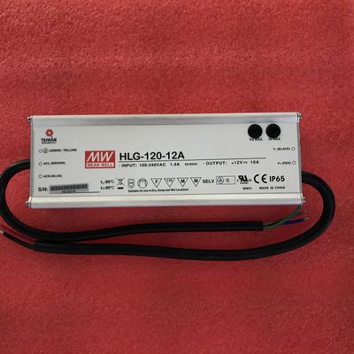 Mean Well HLG-120H-12A 120W Constant Voltage + Constant Current LED Driver HLG-120H 12V 10A