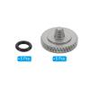 PATIKIL Camera Shutter Button, 5 Pack Soft Shutter Release Button Pure Copper Camera Button Knurled Suitable for Nikon for Fujifilm for Leica DSLR/SLR Camera, Gray view 3