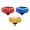 PATIKIL Camera Shutter Button, 3 Pack Soft Shutter Release Button Pure Copper Camera Button Carved Suitable for Nikon for Fujifilm for Leica DSLR/SLR Camera, Red Golden Blue view 1