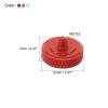 PATIKIL Camera Shutter Button, 3 Pack Soft Shutter Release Button Pure Copper Camera Button Carved Suitable for Nikon for Fujifilm for Leica DSLR/SLR Camera, Red Golden Blue view 2