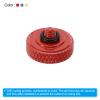PATIKIL Camera Shutter Button, 3 Pack Soft Shutter Release Button Pure Copper Camera Button Carved Suitable for Nikon for Fujifilm for Leica DSLR/SLR Camera, Red Golden Blue view 4