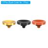 PATIKIL Camera Shutter Button, 3 Pack Soft Shutter Release Button Pure Copper Camera Button Concave Suitable for Nikon for Fujifilm for Leica DSLR/SLR Camera, Black Orange Golden view 3