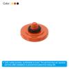 PATIKIL Camera Shutter Button, 3 Pack Soft Shutter Release Button Pure Copper Camera Button Concave Suitable for Nikon for Fujifilm for Leica DSLR/SLR Camera, Black Orange Golden view 4