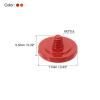 PATIKIL Camera Shutter Button, 2 Pack Soft Shutter Release Button Pure Copper Camera Button Concave Suitable for Nikon for Fujifilm for Leica DSLR/SLR Camera, Red Orange view 2