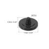 PATIKIL Camera Shutter Button, 5 Pack Soft Shutter Release Button Pure Copper Camera Button Concave Suitable for Nikon for Fujifilm for Leica DSLR/SLR Camera, Black view 2