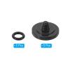 PATIKIL Camera Shutter Button, 5 Pack Soft Shutter Release Button Pure Copper Camera Button Concave Suitable for Nikon for Fujifilm for Leica DSLR/SLR Camera, Black view 3
