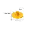 PATIKIL Camera Shutter Button, 3 Pack Soft Shutter Release Button Pure Copper Camera Button Convex Suitable for Nikon for Fujifilm for Leica DSLR/SLR Camera, Orange view 2