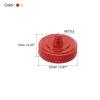 PATIKIL Camera Shutter Button, 2 Pack Soft Shutter Release Button Pure Copper Camera Button Carved Suitable for Nikon for Fujifilm for Leica DSLR/SLR Camera, Red Golden view 2