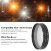 3Pcs 72mm Star Filter, 4 Points/6 Points/8 Points Slim Variable Filter, with Filter Pouch, Coating Optical Glass Camera Lens Filter view 2