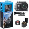 AKASO EK7000 4K30FPS 20MP WiFi Action Camera and 128GB microSDXC U3 Memory Card Bundle view 2