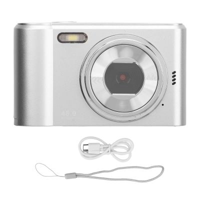 2.7k Digital Camera for Photography, 1080P Camera, Point and Shoot Camera 8X Zoom Autofocus, 48MP Compact Small Camera, for Boys Girls Toddlers Teen Student Seniors
