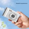 2.7k Digital Camera for Photography, 1080P Camera, Point and Shoot Camera 8X Zoom Autofocus, 48MP Compact Small Camera, for Boys Girls Toddlers Teen Student Seniors view 2
