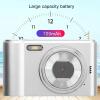 2.7k Digital Camera for Photography, 1080P Camera, Point and Shoot Camera 8X Zoom Autofocus, 48MP Compact Small Camera, for Boys Girls Toddlers Teen Student Seniors view 4