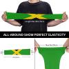 ASYG Jamaica Flag Arm Sleeves Flag Cooling Sports Arm Sleeves Outdoor Sleeves For Women and Men view 4