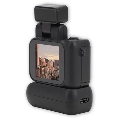 Small DV Camera, 1080P HD Thumb Camera with 1.44in Color Screen, Video Recorder with 180mAh Battery for Vlogging, Graduation Gifts (Black)
