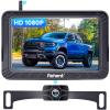 5-Inch Wireless Backup Camera for Trucks: Strong Signal HD 1080P Rear View Camera Easy to Install - R11 view 1