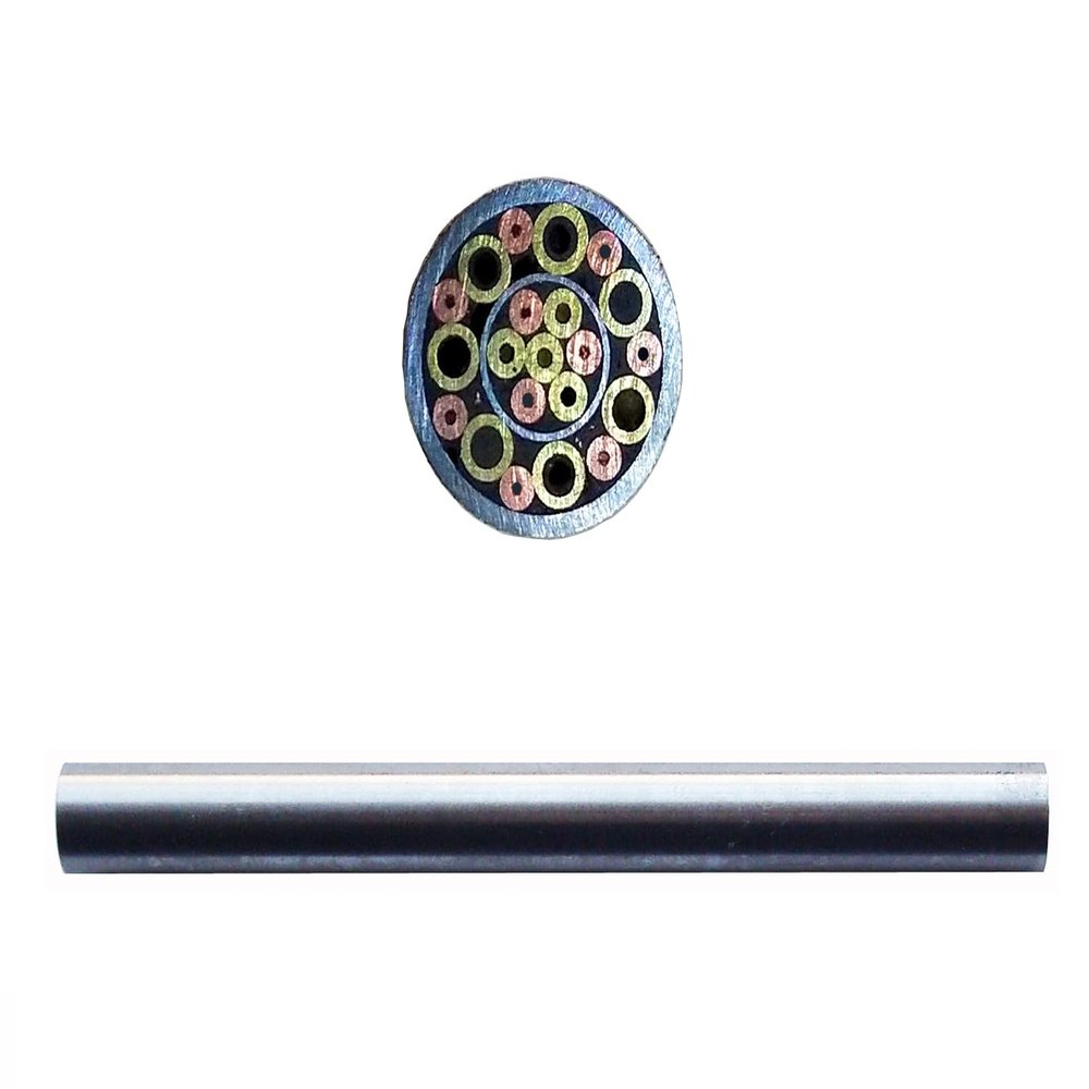 SICOLAS 1 pc Mosaic Pin for Knife,Handmade Knife Pins Tools (A8mm)