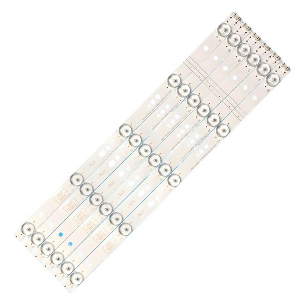 UFDIPLMY 6Pcs 384MM 3V Suitable Compatible with Skyworth 43-inch LCD TV Backlight Strip 5800-W43002-3P00 43E3000 43E3500 43E6000 E465853