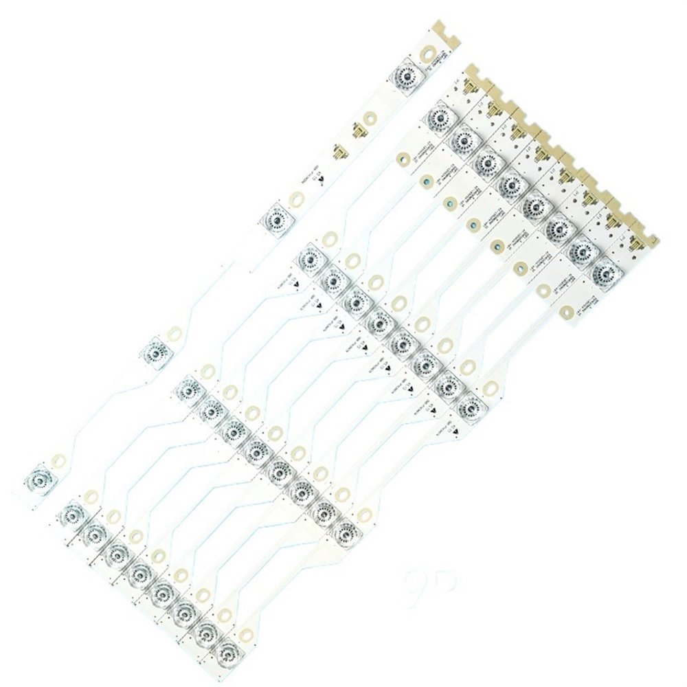 UFDIPLMY 9PCS(8A+1B) 4LEDs 6V Compatible with 55" TV LD2SA2US-D-K 4C-LB5004-HR2 HR-35B30-00564 TCL L50P1S-F L50P1-UD 50HR330M04B2 50HR330M04A2