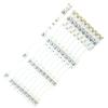 UFDIPLMY 9PCS(8A+1B) 4LEDs 6V Compatible with 55" TV LD2SA2US-D-K 4C-LB5004-HR2 HR-35B30-00564 TCL L50P1S-F L50P1-UD 50HR330M04B2 50HR330M04A2 view 1