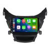 Stereo Radio for Hyundai Elantra 2011-2013, Biorunn 9 Inch GPS Wireless Wired Car-Play Android Auto IPS Touch Screen Navigation WiFi FM RDS Head Unit 2GB RAM 32GB ROM view 1