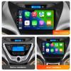 Stereo Radio for Hyundai Elantra 2011-2013, Biorunn 9 Inch GPS Wireless Wired Car-Play Android Auto IPS Touch Screen Navigation WiFi FM RDS Head Unit 2GB RAM 32GB ROM view 2