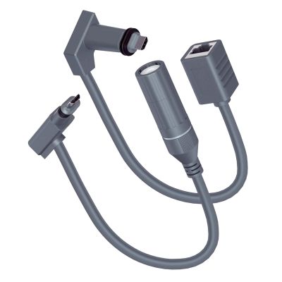 Yoidesu SPX Plug to RJ45 Adapters, 24AWG Cable RJ45 Female Connectors Designed for Gen 2 Dishy and Router Accessories 1200mbps