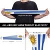 ASYG Uruguay Flag Arm Sleeves Flag Cooling Sports Arm Sleeves Outdoor Sleeves For Women and Men view 4
