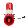 115db LED High Power Siren Alarm System, Outdoor Warning Light for Security Wall Mounted, Compact Size Big Power (US Plug 110V) view 1