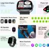 ZPIMY 1.83" Smart Watch for Women Men(Make/Answer Call), 2024 New 5ATM Waterproof Mens Smartwatches, Fitness Tracker Smartwatch for Android iPhones, Digital Watches Step Counter, 3 Straps (Gold) view 3