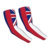 ASYG Fashion Hawaii State Flag Cooling Arm Sleeve Patriotic Arm Sleeves Outdoor Sports Sun Protection for Women Men view 1