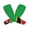LVGOOKI Cute St Kitts And Nevis Flag Arm Sleeves Cooling Sun Protection Sports Flag Sleeves for Men Women view 2