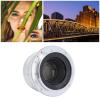 35mm Camera Lens Replacement, F1.4 II Full Frame Fixed Focus Lens with 7 Layer Optical Coating, for EOSR RP Ra R5 R6 R3 R5C R7 R10 RF R6Mark II, R50, R100 Mount Cameras (White) view 4