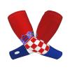 LVGOOKI Cute Croatia Flag Arm Sleeves Cooling Sun Protection Sports Flag Sleeves for Men Women view 2