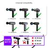 12.6V 0.5A 1A DC Massage Gun Power Adapter Compatible with Cholas KZD02, Tyiaus, Jam Gym, Helices, Headnote, Fantasy, ORIbox, Olski, Fylina, Valano J01, Sylphim,Neprock,Aquapro Charger Power Cord view 3