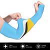 ASYG St Lucia Flag Arm Sleeves Flag Cooling Sports Arm Sleeves Outdoor Sleeves For Women and Men view 3