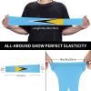 ASYG St Lucia Flag Arm Sleeves Flag Cooling Sports Arm Sleeves Outdoor Sleeves For Women and Men view 4